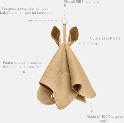 BIBS Cuddle Cloth Kangaroo - SAGE