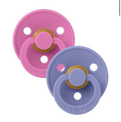 Bibs Soother- 2 Pack Bubblegum / Peri