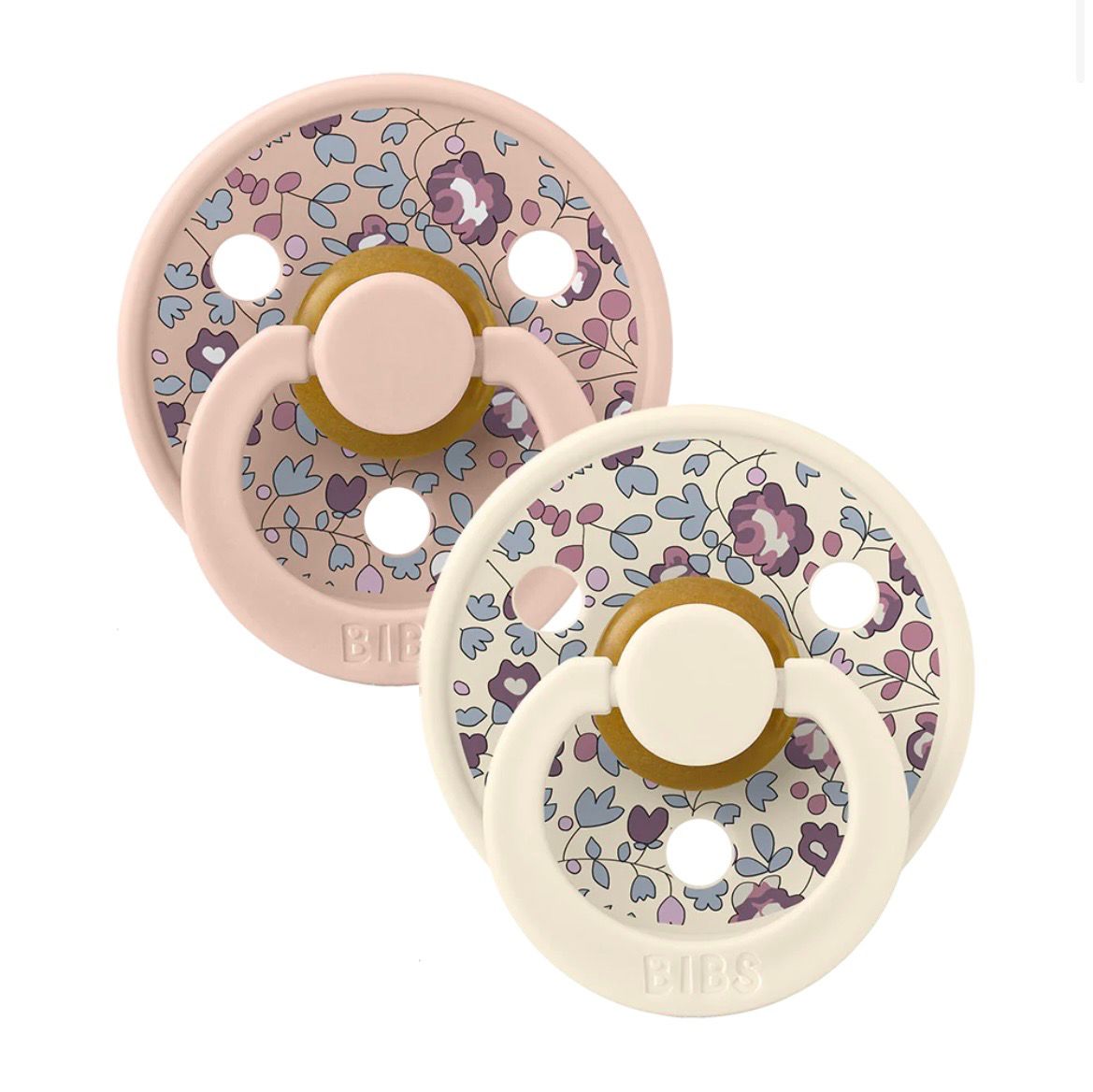 Bibs Soother- Liberty Eloise Ivory Only (Size 2)