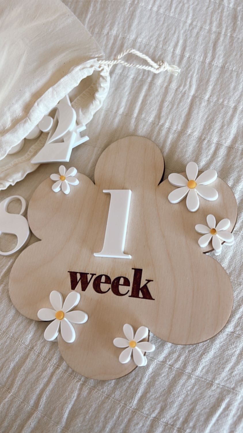 Daisy Milestone Sign
