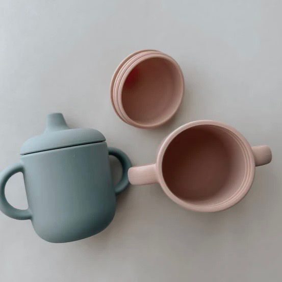 noüka Non-Spill Sippy Cup - Deep Blue