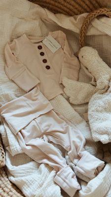 Bamboo Two Piece Set - Ivory