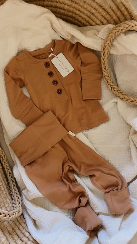 Bamboo Two Piece Set - Camel
