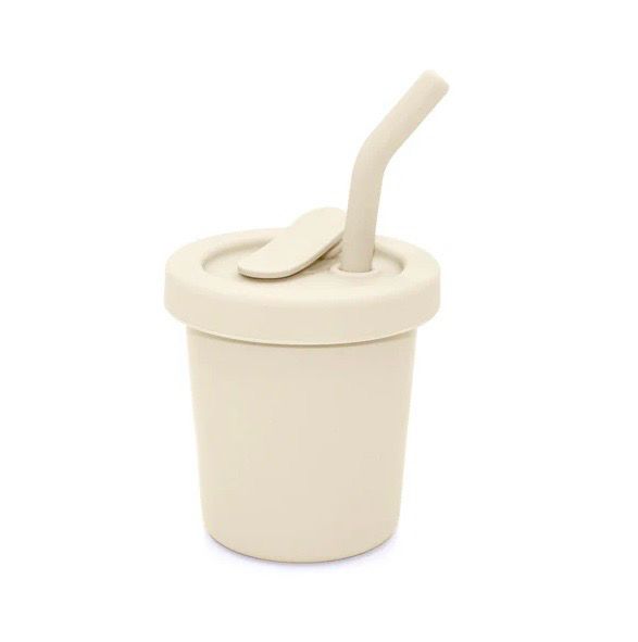 noüka Straw Cup 6 OZ- SAND