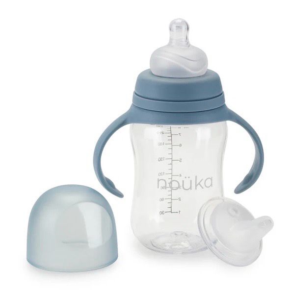 noüka Transitional Baby Bottle/Sippy Cup - WAVE