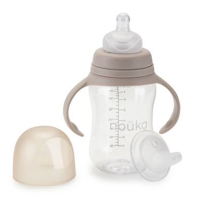 noüka Transitional Baby Bottle/Sippy Cup - SIFTING SAND noüka Transitional Baby Bottle/Sippy Cup - SIFTING SAND