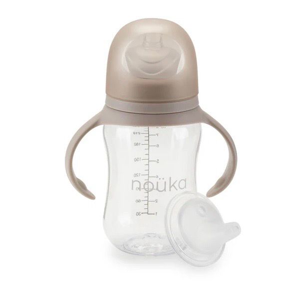 noüka Transitional Baby Bottle/Sippy Cup - SIFTING SAND