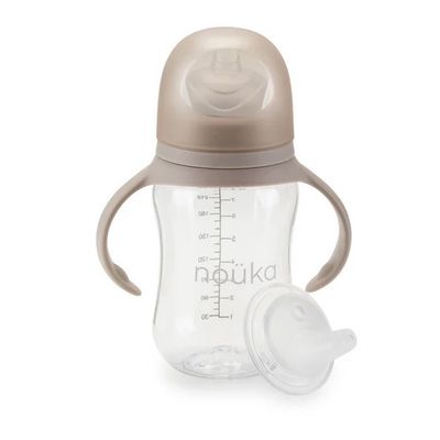 noüka Transitional Baby Bottle/Sippy Cup - SIFTING SAND