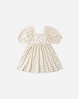 Brea Dress- Yellow Ditsy