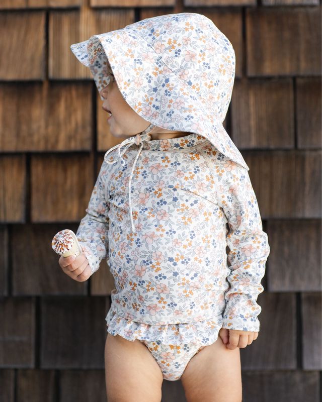 Floppy Swim Hat | Flower Field