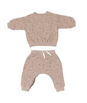 Gunamuna Fleece Sweatsuit - Dainty Gunamuna Fleece Sweatsuit - Dainty