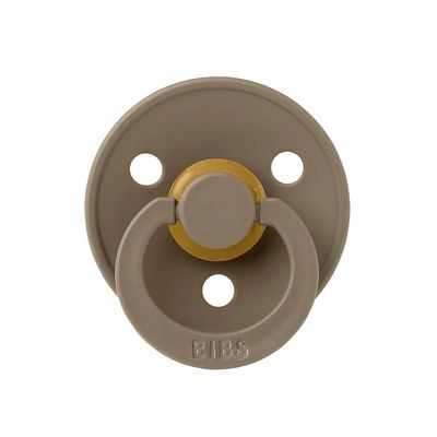 Bibs Soother- 2 Pack Ivory / Dark Oak