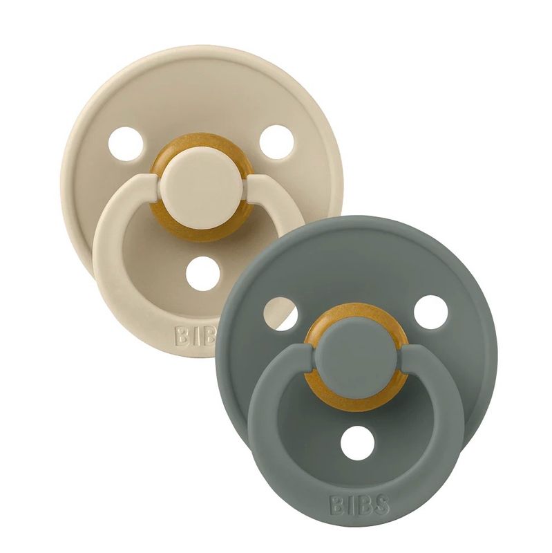 Bibs Soother- 2 Pack Vanilla / Pine