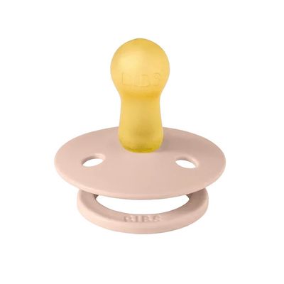 Bibs Soother- 2 Pack Glow In The Dark Blush/ Vanilla