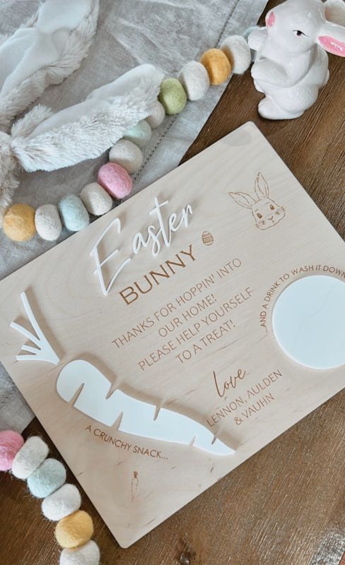 Easter Bunny Tray