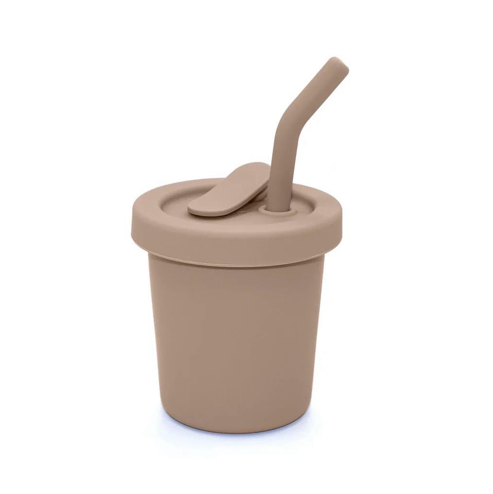 noüka Straw Cup 6 OZ- ALMOND