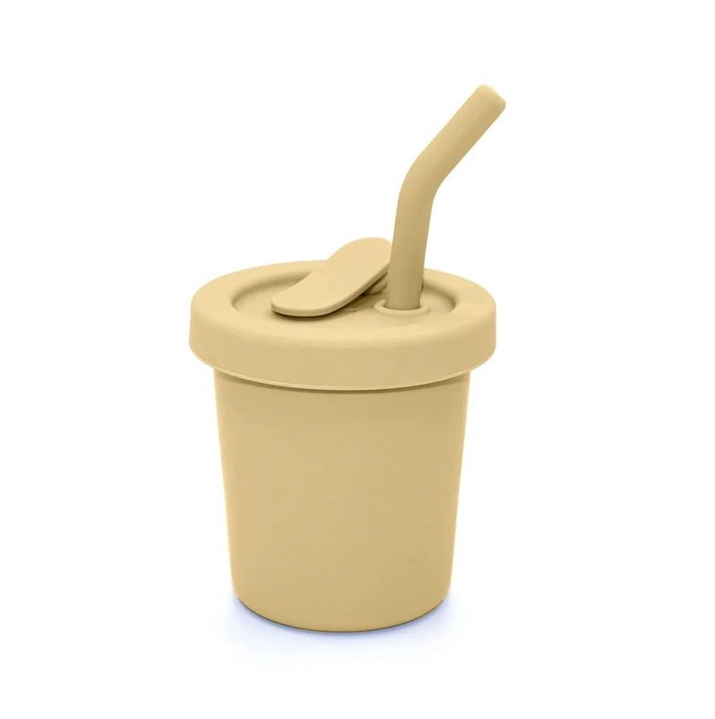 noüka Straw Cup 6 OZ- BUTTER