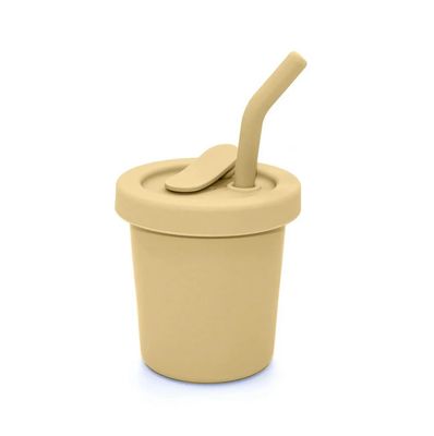 noüka Straw Cup 6 OZ- BUTTER