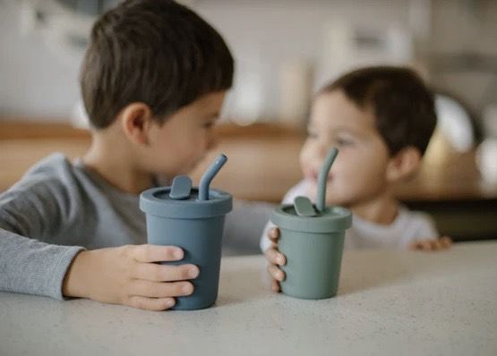 noüka Straw Cup 8 OZ- LIGHT STORM