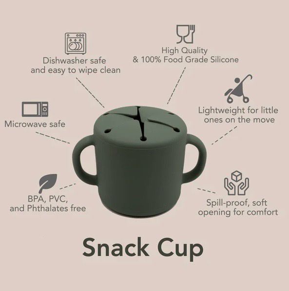 noüka Snack Cup - LILY BLUE