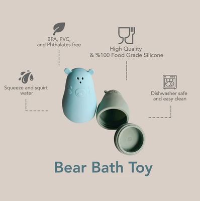 noüka Wobble Bath Toy - Dusty Set