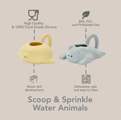 Nouka Scoop &amp; Sprinkle Water Animals - SPLASH