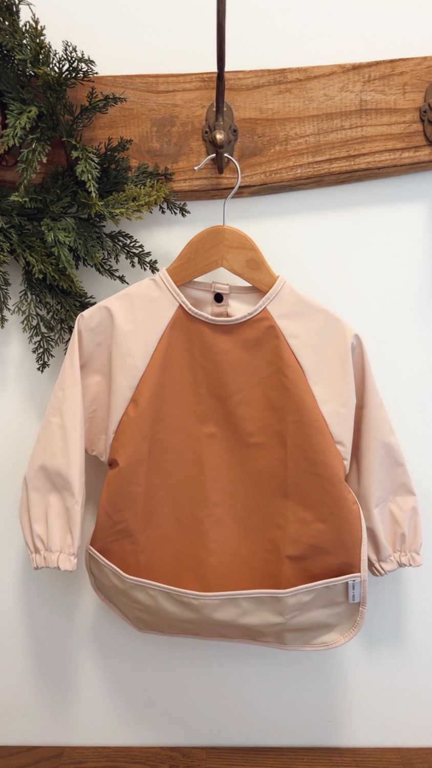 Long Sleeve Bib Smockie | SUNSET