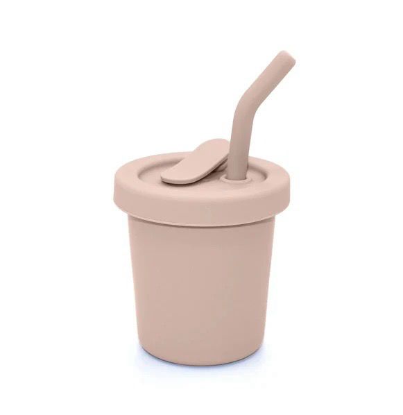 noüka Straw Cup 6 OZ- BLUSH