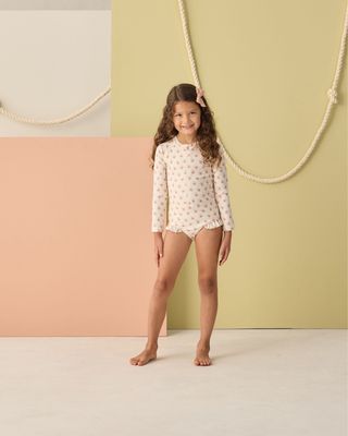 RASHGUARD ONE-PIECE || PEACHES