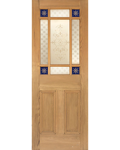 Starburst Vestibule Door