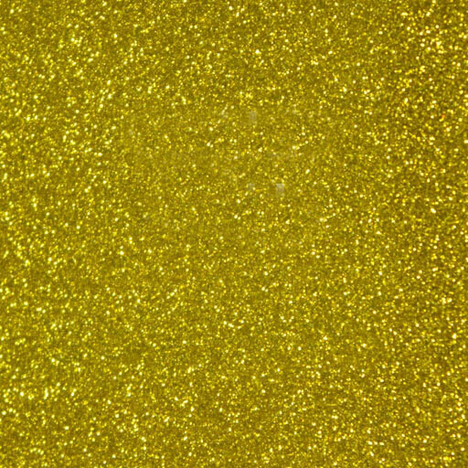 Glitter Heat Transfer Vinyl (Sold in Yards 20x36”), Color: Gold