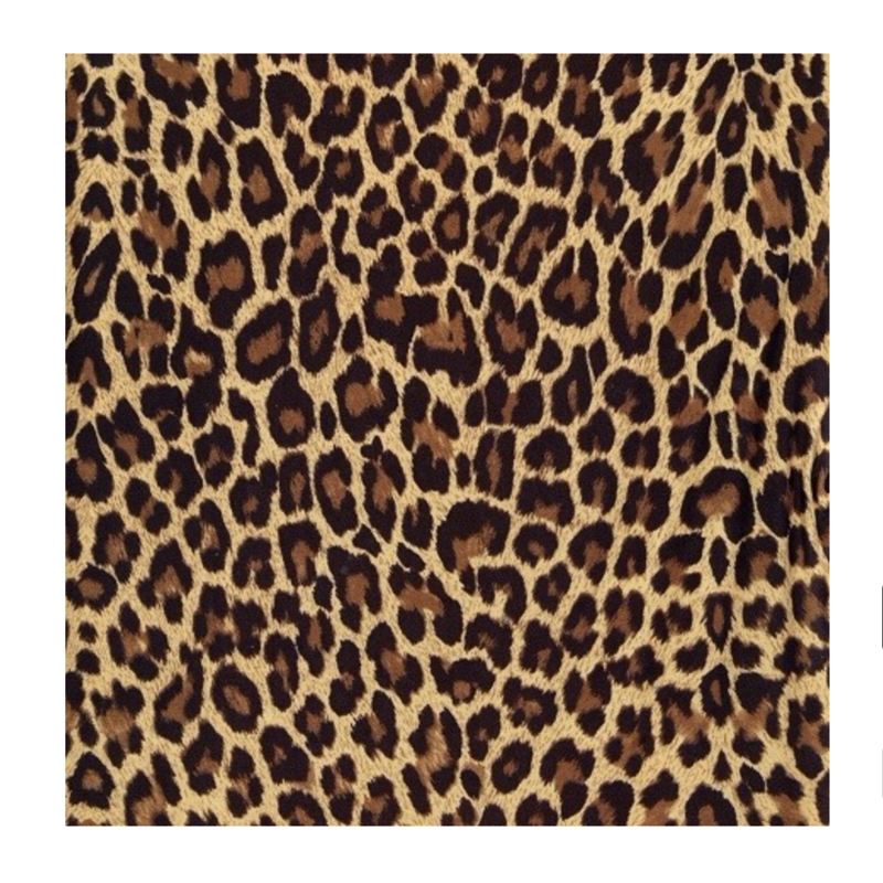 Real Leopard Pattern HTV 12x12