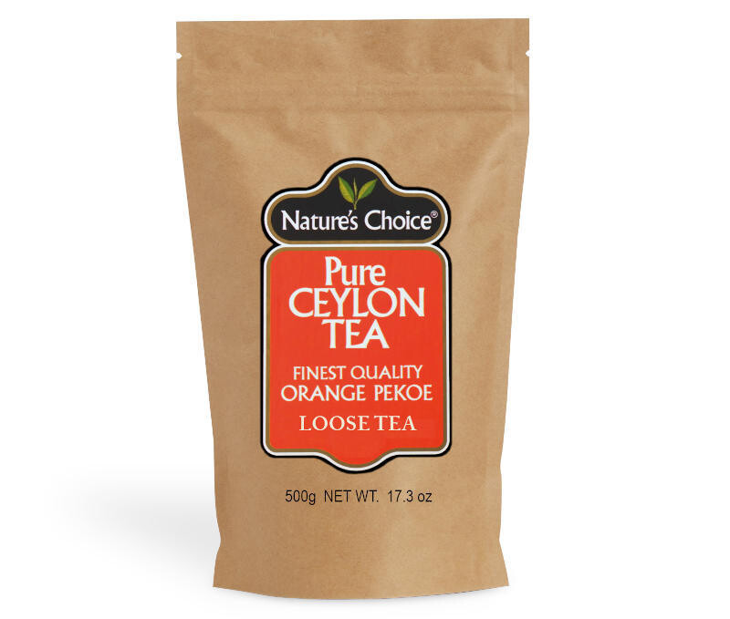 -- SOLD OUT --- 1 Packet Nature's Choice Pure Ceylon Loose Tea
