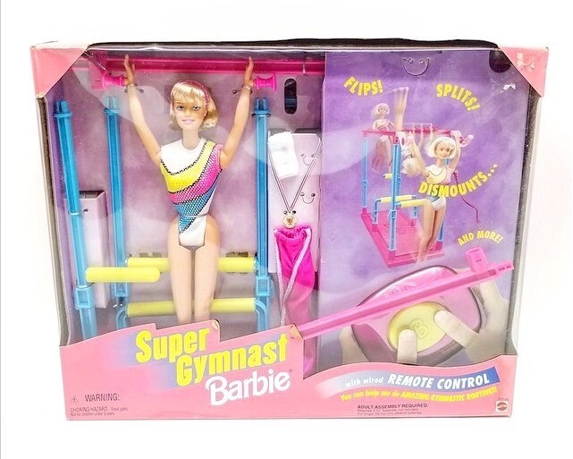 super gymnast barbie 1999