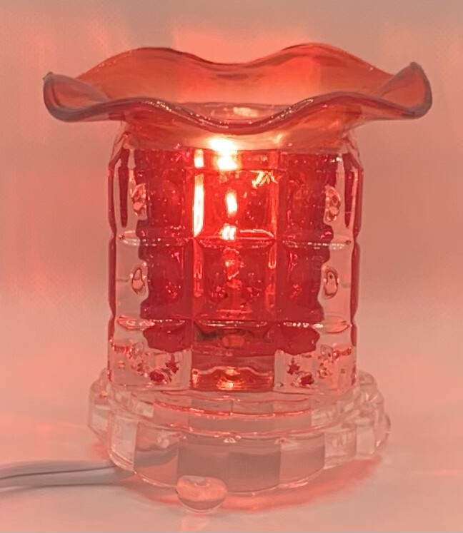 Electric 🔌 Cube-Shaped Glass Oil Burners🔥/Warmers: RD