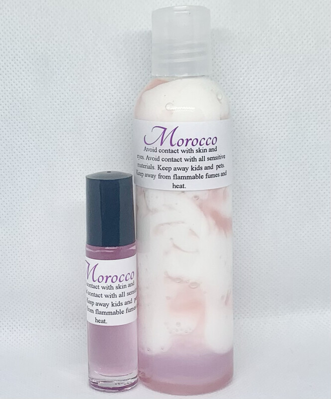 Morocco (Inspired) Women 1/3 oz. Body Oil &amp; Body Lotion🧴2pc Gift 🎁 Sets