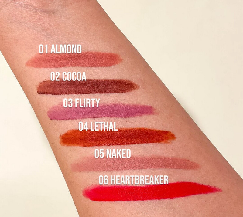 Mousse Matte Liquid Lipsticks Italia Deluxe