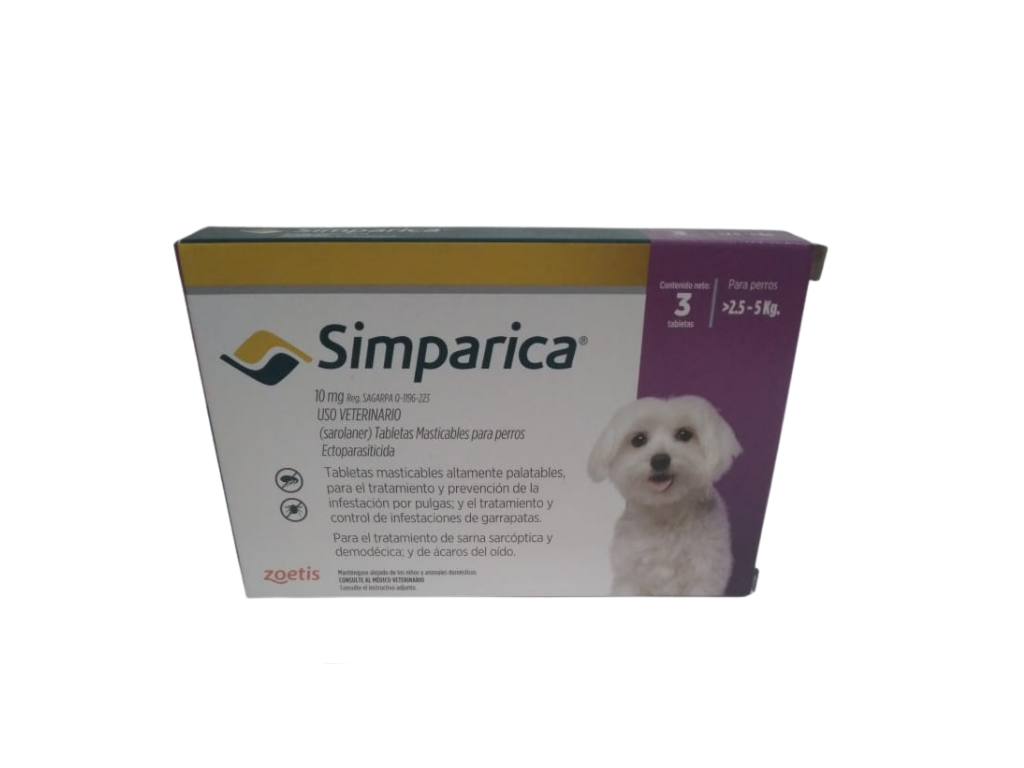 Simparica 10 mg 2.5-5 kg