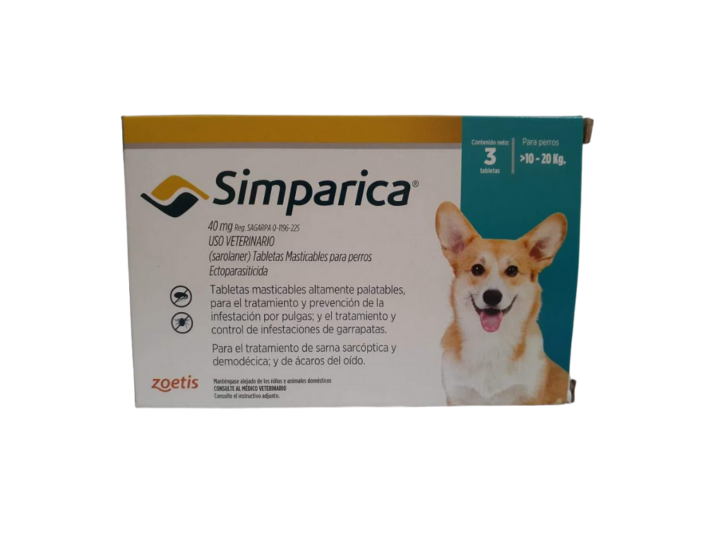 Simparica 40 mg 10-20 kg