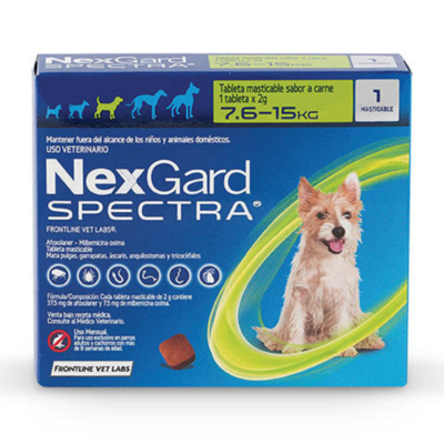 Nexgard Spectra M 7.6-15 kg tableta