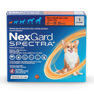 Nexgard Spectra XS 2-3.5 kg tableta