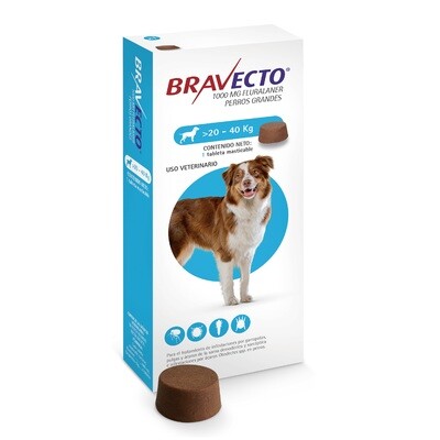 Bravecto 1000 mg 20-40 kg