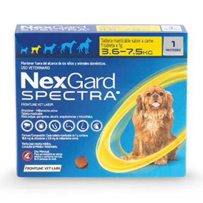 Nexgard Spectra S 3.6-7.5 kg tableta