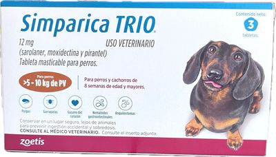 Simparica Trio 12 mg  5-10 kg