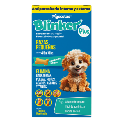 Blinker plus 4.5-10 kg tableta 100 mg