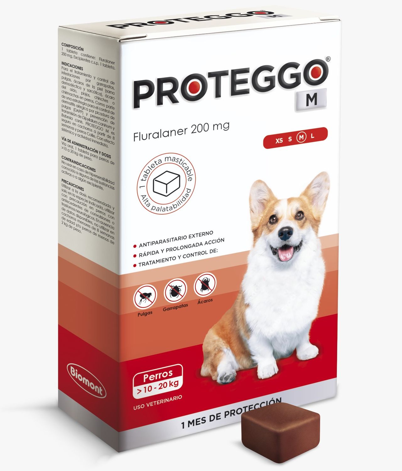 Proteggo 1 mes 10-20 kg