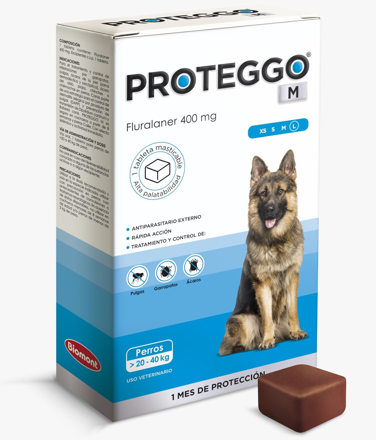 Proteggo 1 mes 20-40 kg
