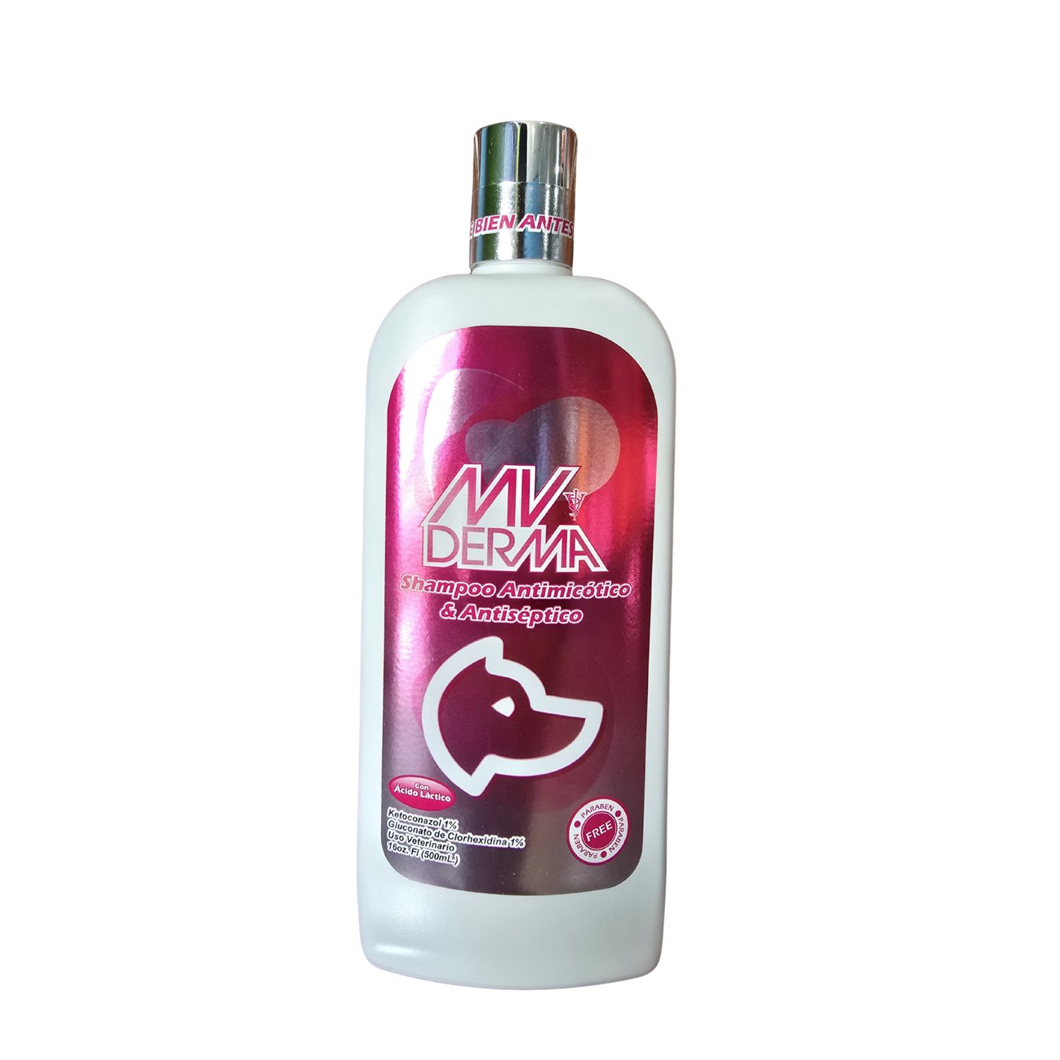 Shampoo MV Derma Antimicótico y Antiséptico