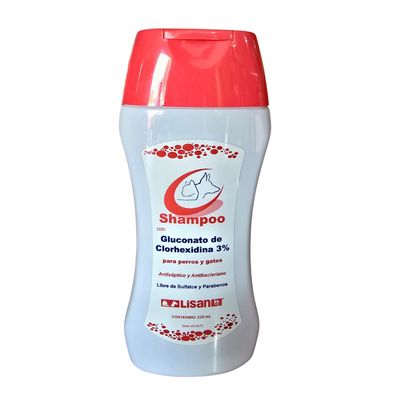 Shampoo con Gluconato de Clorhexidina 3 %