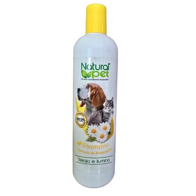 Shampoo Natural Pet Extracto de Manzanilla